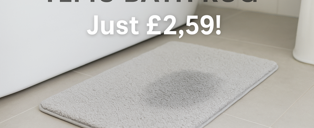 🛁 The £2.59 Temu Bath Rug That’s Going Viral – Here’s Why UK Shoppers Are Loving It (2025)