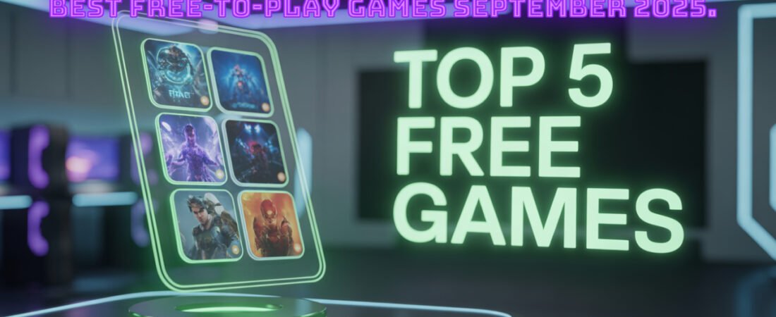 Top 5 Best Free-to-Play Games in September 2025 You Must Try