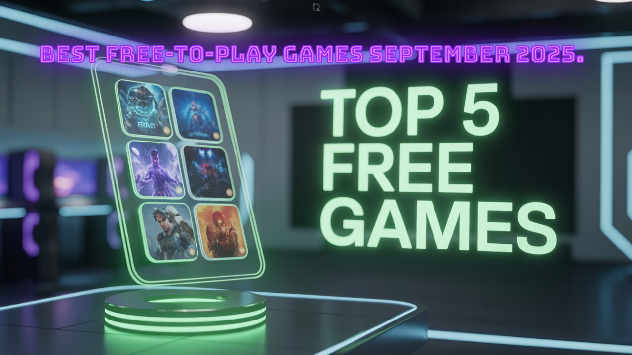 Top 5 Best Free-to-Play Games in September 2025 You Must Try