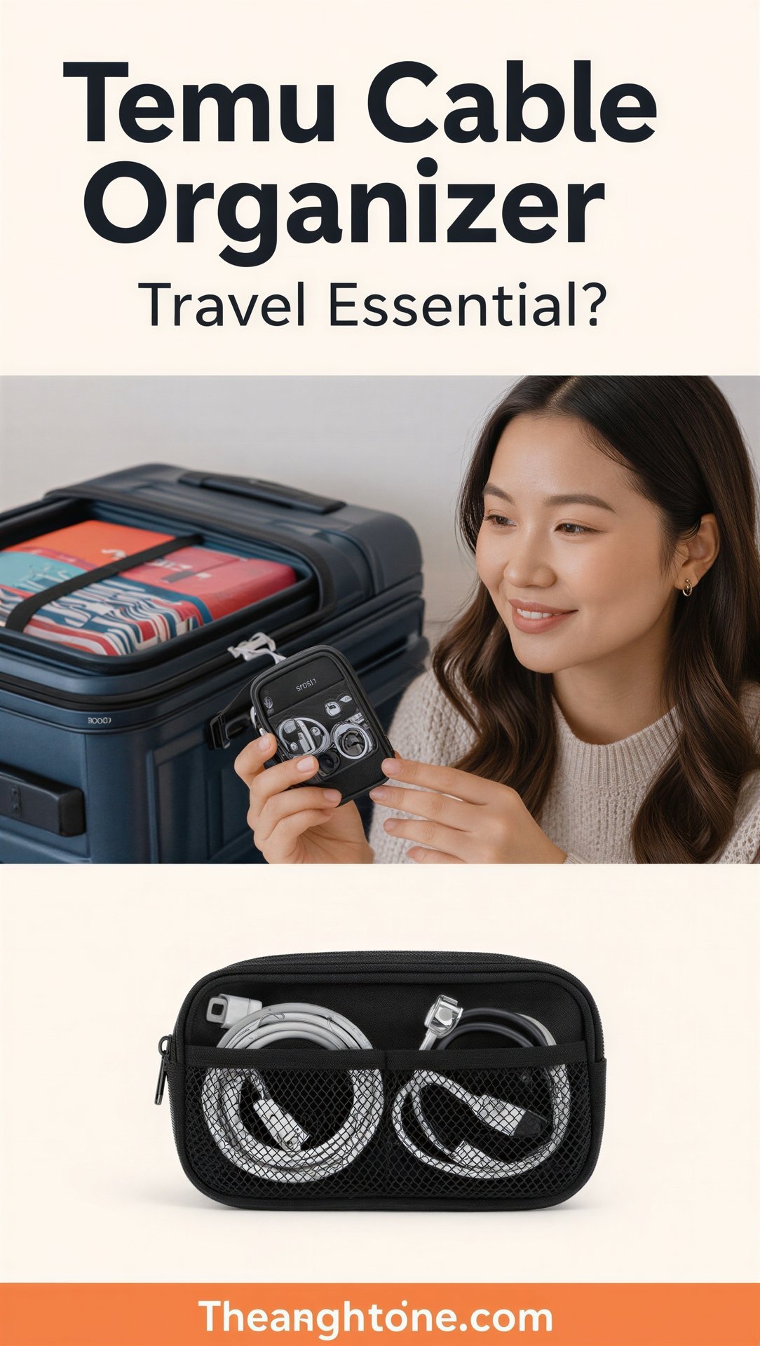 Traveler’s Dream or Tech Nightmare? A Complete Temu Cable Organizer Review