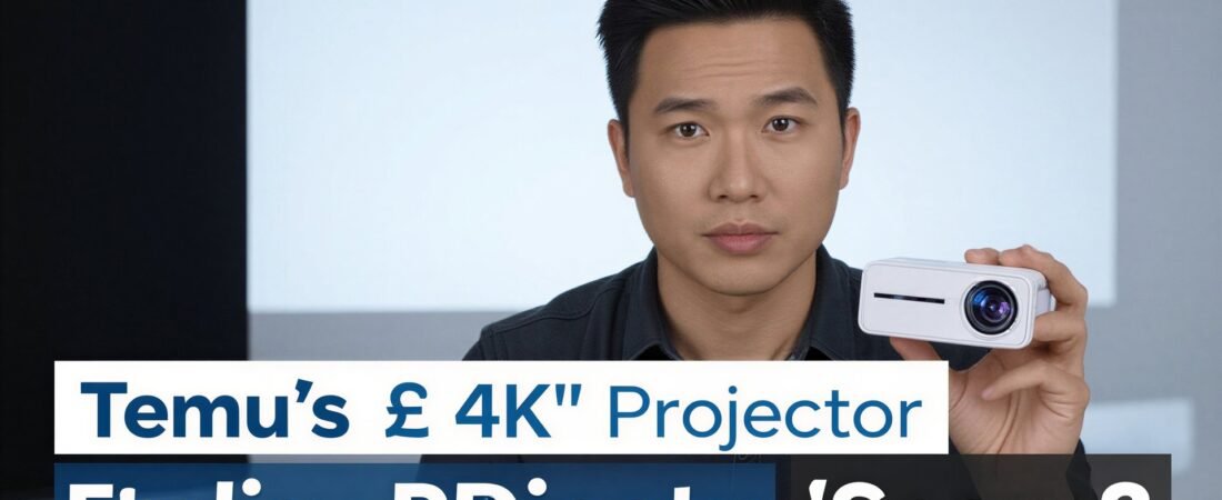 📽️ The Viral £132 “4K” Projector: Honest Temu Projector Review & Scam Verdict